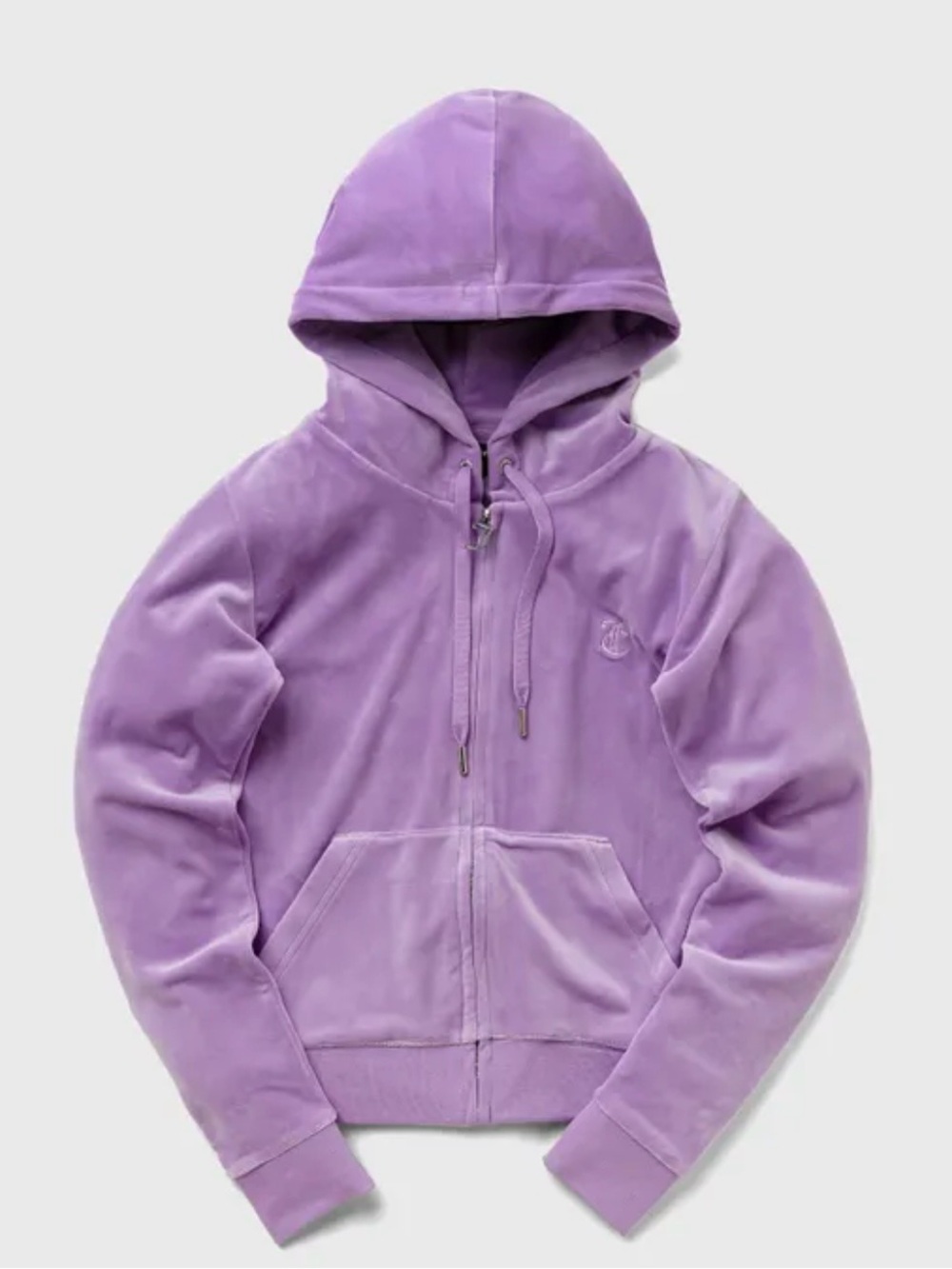 NWOT juicy couture classic Robertson velour zip up hoodie
